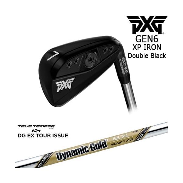 PXG GEN6 0311 XP アイアン単品(4/5/G/S/L)ダブルブラック[IR