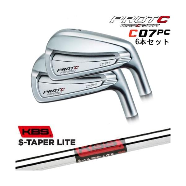 【知る人ぞ知る！】プロトコンセプト フォージドアイアン5本セット C07PC FORGED IRON アイアン6本set(5I-PW/6I-GW)[5P]プロトコンセプト