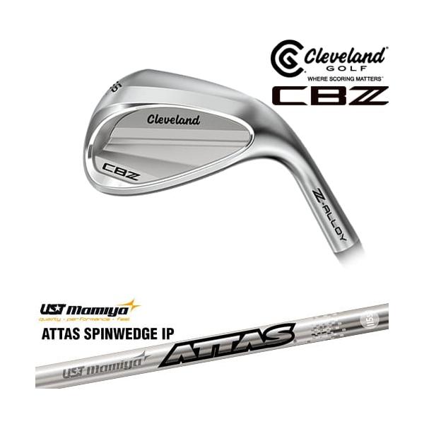 クリーブランド CBZ ウェッジ[WD]ダンロップDUNLOP ATTAS SPINWEDGE IP アッタススピンウェッジUSTmamiya