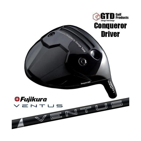 GTD Conqueror D美品 GTD Conqueror ドライバー[DW]ジーティーディーGTD 24 VENTUS BLACK