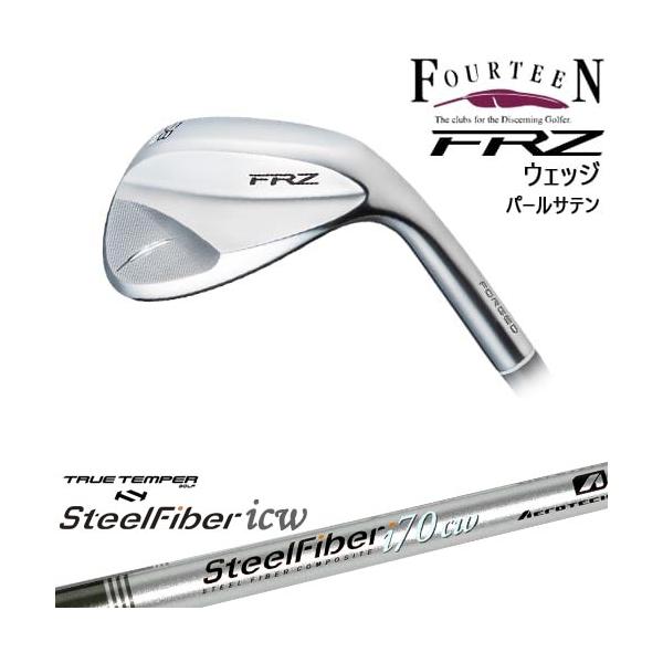 【60度ウェッジ】フォーティーン FRZ パールサテン仕上げ 2024年モデル FOURTEEN（フォーティーン） FRZ ウェッジ パールサテン 2024年モデル