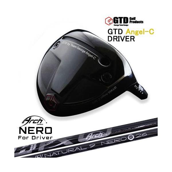 GTDTeam e Angel-C ドライバーヘッド ブラック GTD Angel-C(エンジェルC)ドライバー George Takei Design For Driver