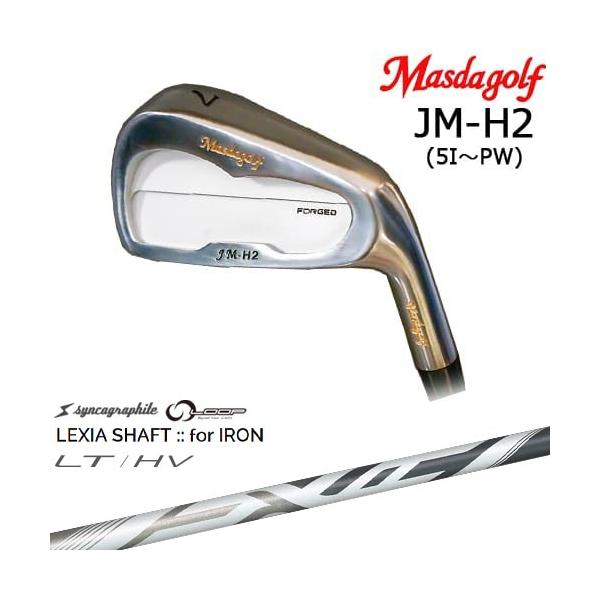 MASDA JM-H2 ｱｲｱﾝ ﾆｯｹﾙｸﾛｰﾑ #5-P 25°-43° JM-H2アイアン | マスダゴルフ