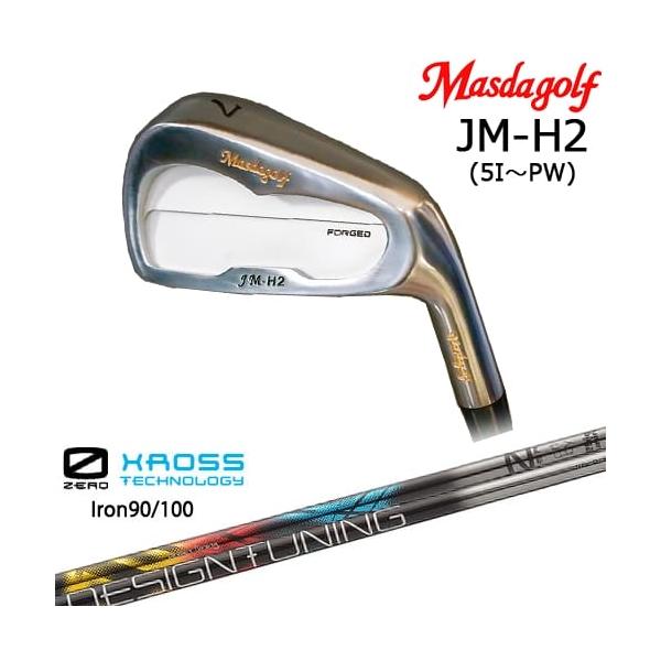 MASDA JM-H2 ｱｲｱﾝ ﾆｯｹﾙｸﾛｰﾑ #5-P 25°-43° JM-H2アイアン |