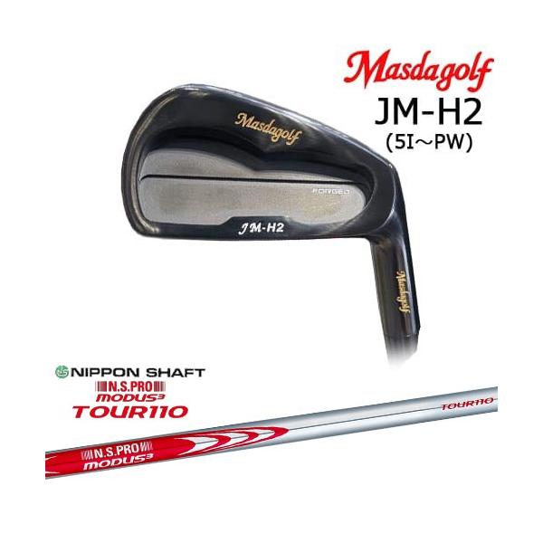 Masda golf（マスダゴルフ） JM-H2 アイアン 6本set(5I-PW) ブラック