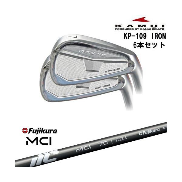 KAMUI KP–109 IRON アイアンヘッドのみ 5〜Pw 6個セット ovdgolfshop_c-kp1095p-mci-