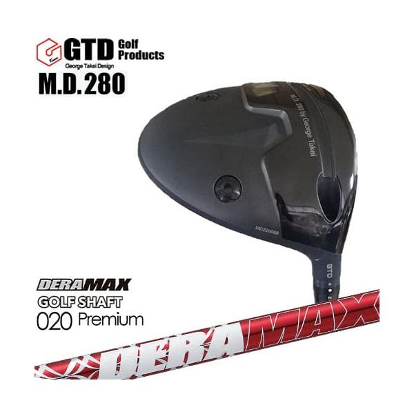 GTD/M.D.280 mini DW ミニドライバー/2W/DERA_MAX_GOLF_SHAFT/赤デラ