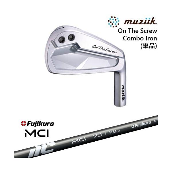muziik（ムジーク） On The Screw Combo Iron アイアン単品(5I/6I)[IR