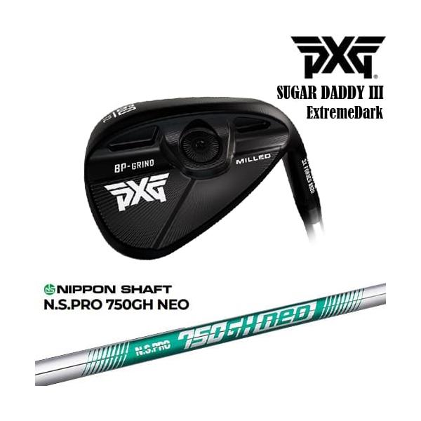 PXG PXG 0311 SUGAR DADDY3 ミルド ウェッジ ExtremeDark[WD]ピー
