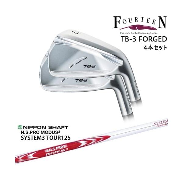 TB TB-3 FORGED IRON アイアン4本set(7I-PW)[7P]フォーティーン