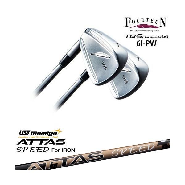 Fourteen TB-5 FORGED アイアン 5本セット FOURTEEN（フォーティーン） 【工房カスタム】 TB-5 FORGED LEFT（左用