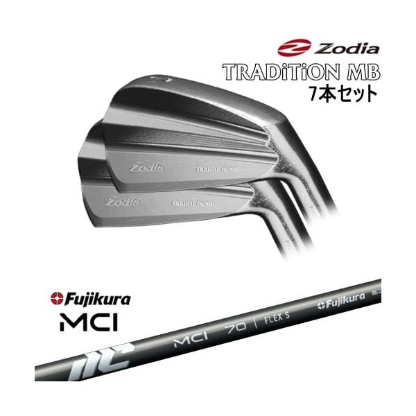 TRADiTiON MB IRON アイアン7本set(4I-PW)[4P]ゾディアZODIA New MCI