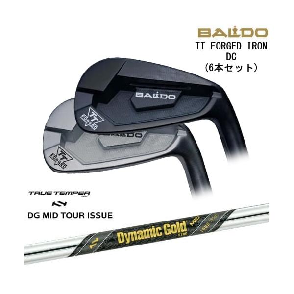 BALDO アイアンセット（5〜P）　Dynamic Gold BALDO（バルド） BALDO TT FORGED IRON DC アイアン6本set(5I-PW)[5P