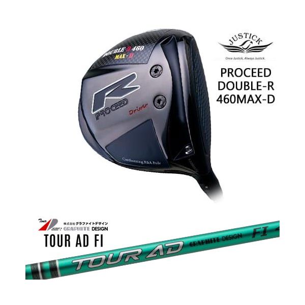 お値下げ‼︎ジャスティックD DOUBLE R 460 MAX-D PROCEED DOUBLE-R 460 MAX-D ドライバー[DW]ジャスティックJUSTICK