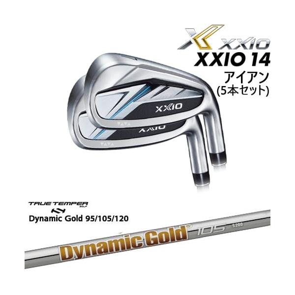 XXIO 14 XXIO14 アイアン5本set(6I-PW) セクシオ [6P]ダンロップDUNLOP