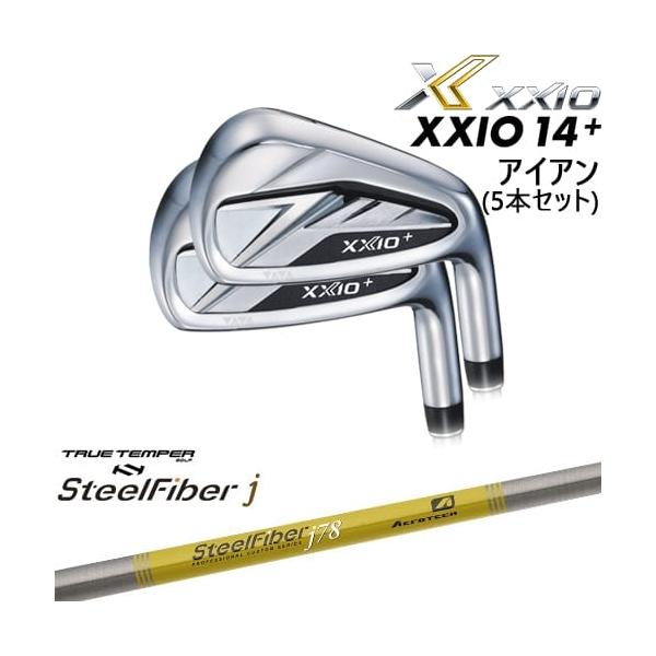XXIO 14 XXIO14+ アイアン5本set(6I-PW) ゼクシオ14プラス[6P
