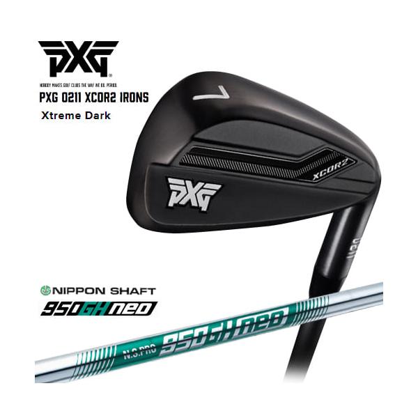 PXG PXG/0211 XCOR2 アイアン/Black(ブラック)/4本セット(7I〜PW)/N.S. 