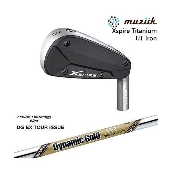 【大値下げ】muziik ムジークユーティリティ2本＋シャフト14本セット muziik（ムジーク） Xspire UTi アイアン型ユーティリティ[UT]ムジーク
