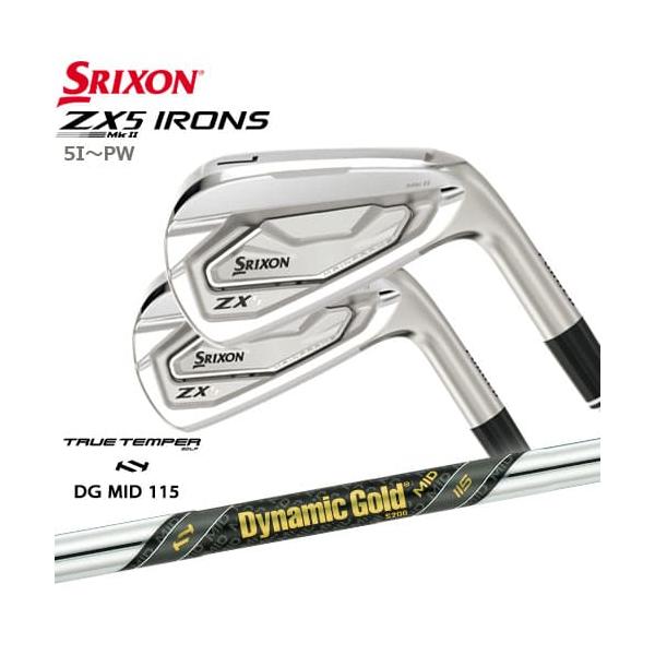 スリクソンzx5 アイアン5〜p 6本DGダイナミックゴールド120 s