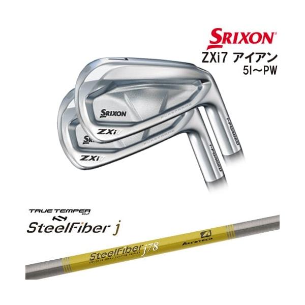 【ZXi7×スチールファイバー】スリクソンZXi7アイアン5-9.PW6本セット ZX（スリクソン） SRIXON ZXi7 IRON アイアン6本set(5I-PW)[5P