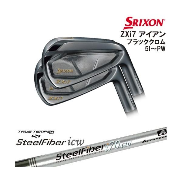 ZXi7 ブラッククロム アイアン6本(5I～PW) ZXi ZXi7 ブラッククロム アイアン6本set(5I-PW)[5P]スリクソンSRIXON