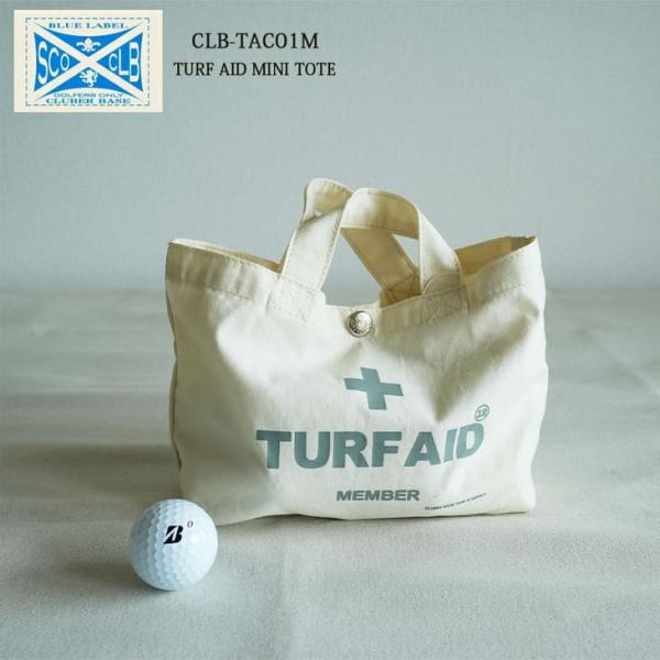 【メール便】木の庄帆布 Cluber Base ターフエイド ミニトート TURF AID MINI TOTE CLB-TAC01M 2023年モデル