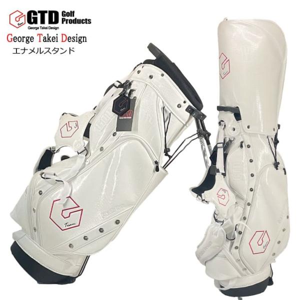 検品済】GTD/ジョージ武井デザイン/スタンドキャディバッグ 検品済】GTD/ジョージ武井デザイン/スタンドキャディバッグ