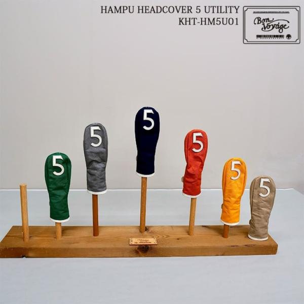 【ネコポス】木の庄帆布KinoshoTRANSITKHT-HM5U01HAMPUHEADCOVER帆布ヘッドカバーユーティリティ5UTILITYWOODCOVER2026年モデル