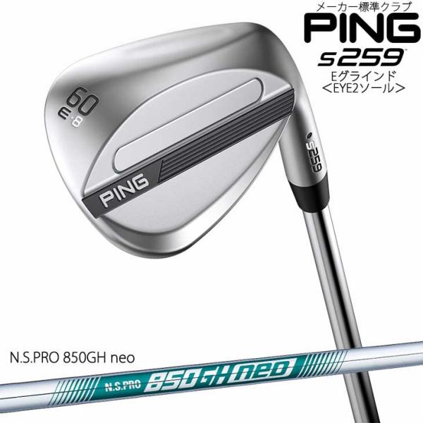 PING（ピン） s259 ウェッジ Eグラインド EYE2ソール N.S.PRO 850GH