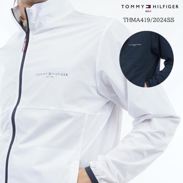 トミーヒルフィガー TOMMY HILFIGER THMA419 パッカブル ウィンドジャケット (M L 2L 3L)
