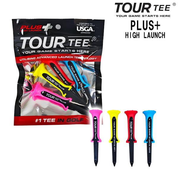 ツアー ティー プラス ゴルフ TOUR TEE PLUS T-496 ゴルフティー 4本パック