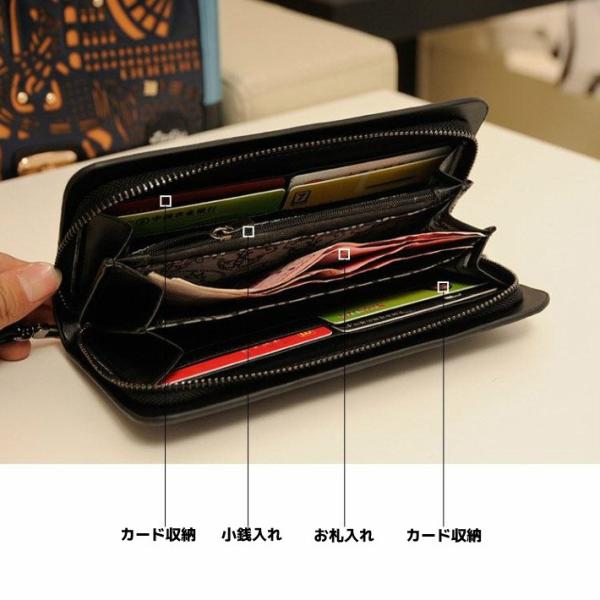 ドクロ型 財布 長財布 スカル サイフ レディース メンズ財布 スカル
