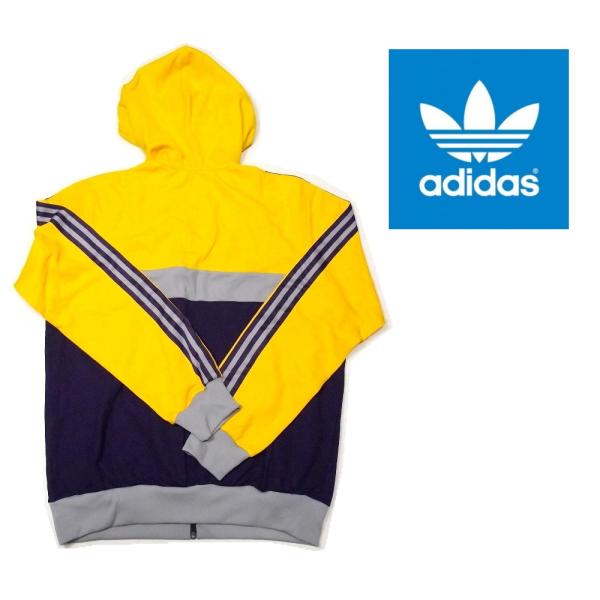 新品 アディダス Adidas タグ付きフード付きジャージ素材ジップアップパーカー サイズ M L 各１サイズ メンズ Buyee 日本代购平台 产品购物网站大全 Buyee一站式代购 Bot Online