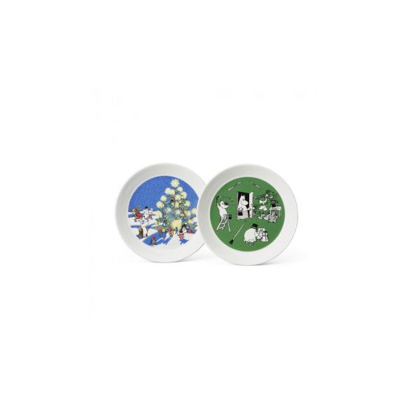A） Moomin ムーミン コレクターズ プレートセット ドローイング
