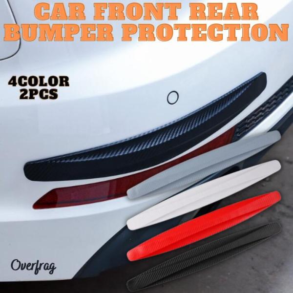 愛車をキズから守りながら、スタイリッシュにドレスアップできるカーボン調バンパーガード2枚セット。駐車場や狭いスペースでの接触防止に最適です。フロントバンパー・リアバンパー・ドアなど多用途に使用可能。柔軟なPVC素材を採用し、衝撃吸収力と防水...