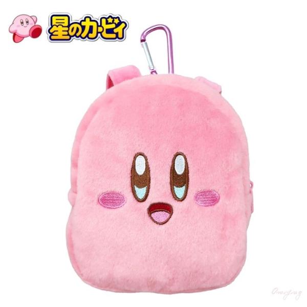 星のカービィ リュック型 スマホポーチ スマホ バッグ カラビナ バッグ ポーチ 任天堂 ピンク かわいい 財布 小物収納 キャラクター メンズ レディース ギフト