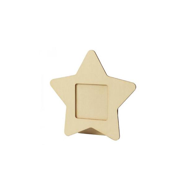 アーテック 木製小物入れ 星型 21256