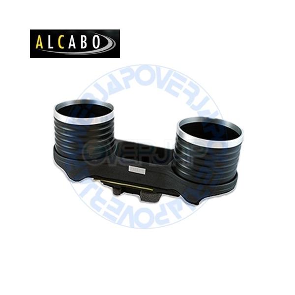 AL-076C-BS ALCABO ドリンク＆ポケットホルダー BMW 5シリーズ セダン E60 / ツーリング E61 / M5 MC前期用 /MT車は装着