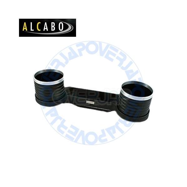 AL-B106BS ALCABO ドリンク＆ポケットホルダー BMW 5シリーズ セダン E60 / ツーリング E61 / M5 MC後期用 右ハンドル車用/