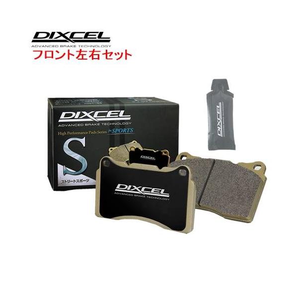S351102 DIXCEL Sタイプ ブレーキパッド フロント用 スバル ジャスティ M900F 2016/11〜 1000 NA&amp;TURBO