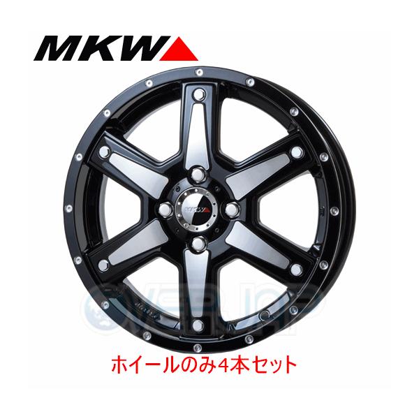 MKW MK46 ホイール ブラック4本セット MK-46 M/L+ | MKW