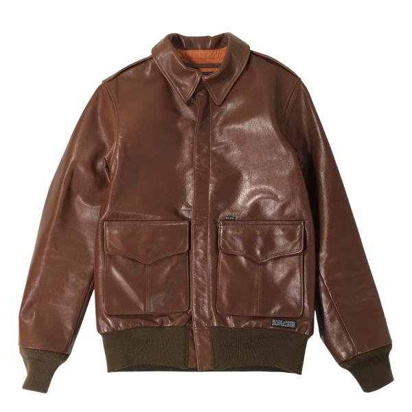 DELUXE デラックス A-2 レザージャケット overlap_2502100103