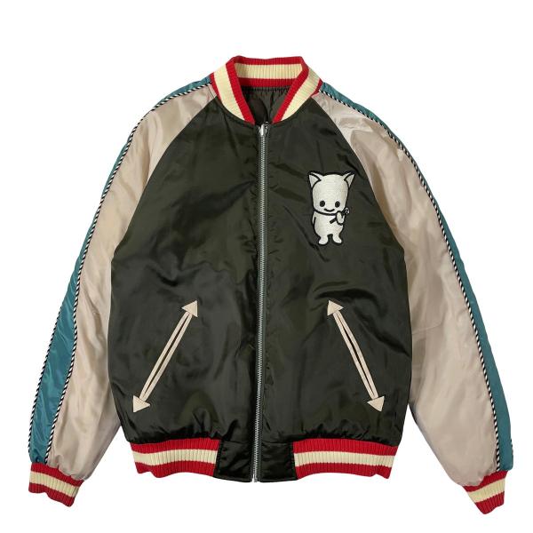 CUNE ベトジャン 刺繍 サイズ2 サイズM キューン CUNE ベトジャン 刺繍 サイズ2 サイズM キューン 骨ベトジャン｜ウサギ