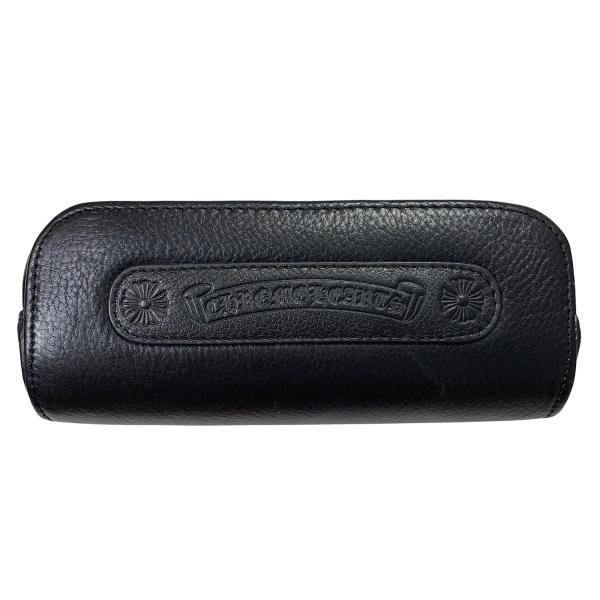 クロムハーツ メガネケース レザーケース CHROME HEARTS（クロムハーツ） レザーケース メガネ 眼鏡 アイウェア