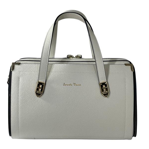 サマンサタバサ ハンドバッグ ボストンバッグ ショルダー 2wayバッグ 白 Samantha Thavasa 未使用品 サマンサタバサ エールボストン 2WAY