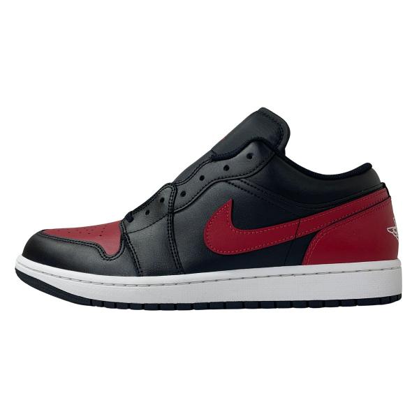 ♠【ナイキ】✨新品試着のみ　AIR JORDAN 1　黒×赤　27.5 ナイキ NIKE AIR JORDAN 1 MID GYM RED BLACK エアジョーダン1