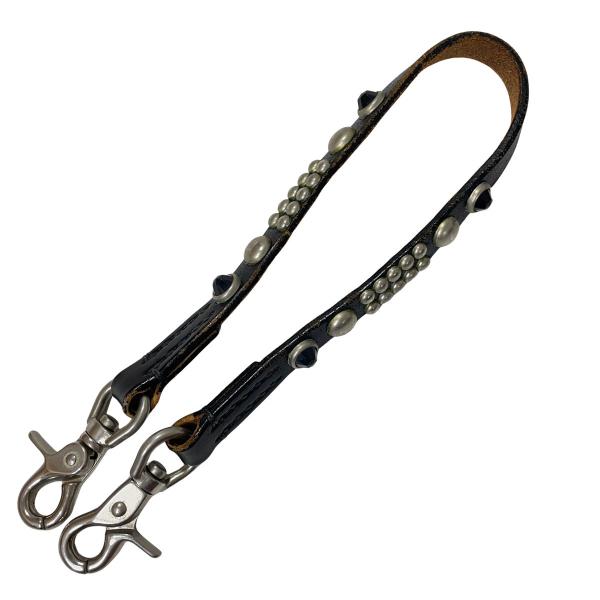 WOLF'S HEAD（ウルフズヘッド） スタッズ レザー ウォレットコード