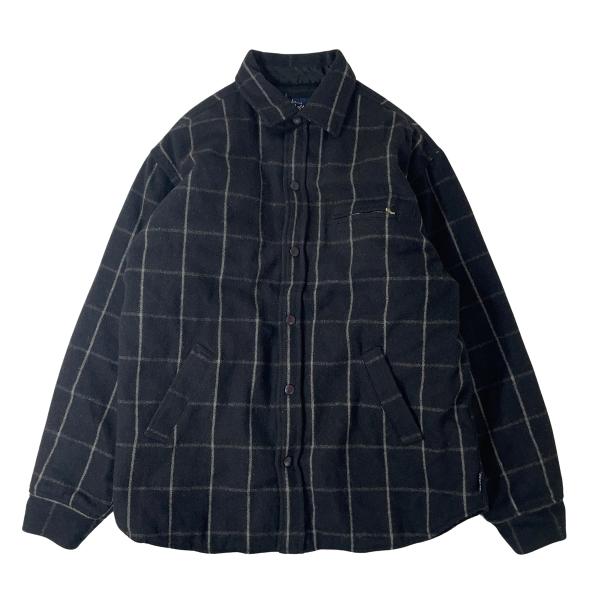 Old Stussy ダウンジャケット M オールドストゥーシー チェック柄 Old Stussy ダウンジャケット M オールドストゥーシー チェック柄