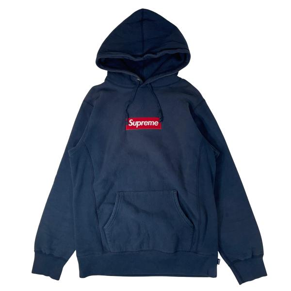 Supreme（シュプリーム） Supreme Box Logo Hooded Sweatshirt NAVY