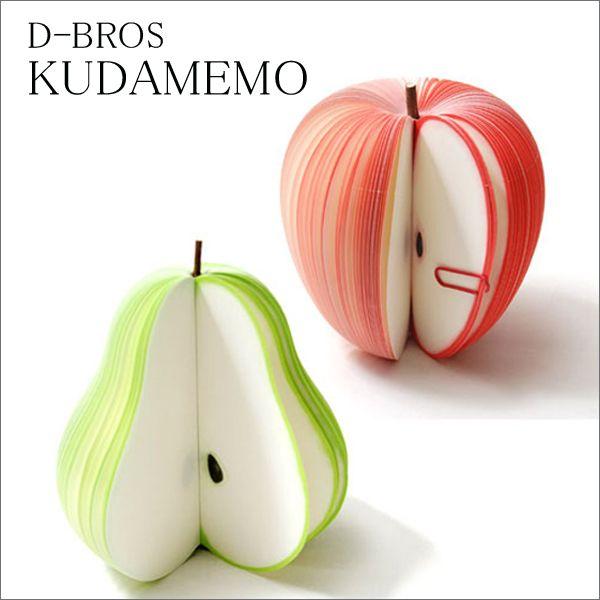 D-BROS KUDAMEMO 3Dフルーツメモ : かわいいアクセサリー販売OVER RAG